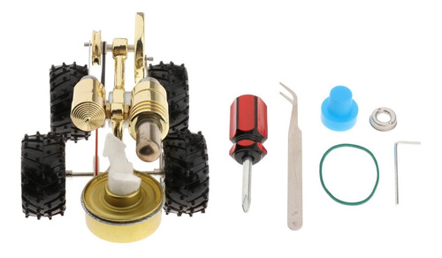 Diy Engine Model Metal Mini Car Assembly Model Toy Science