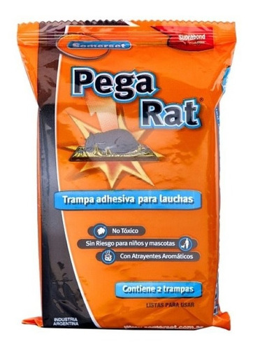 Imagen 1 de 3 de Trampa Adhesiva Suprabond Para Lauchas - Pegarat - No Tóxico