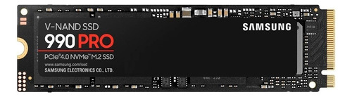 Disco sólido SSD interno Samsung 990 Pro MZ-V9P2T0BW 2TB negro