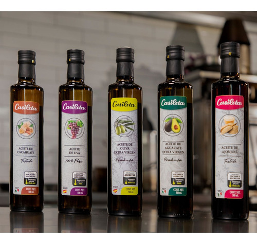 Aceite de oliva Casilda botellasin TACC pack x 6