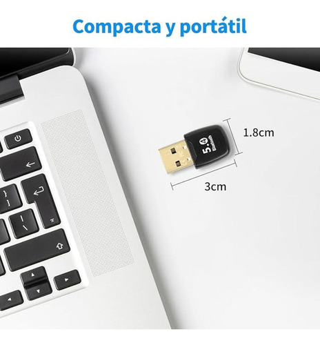 Y Transmisor/receptor 2 En 1 Adaptador Usb Bluetooth 5.4