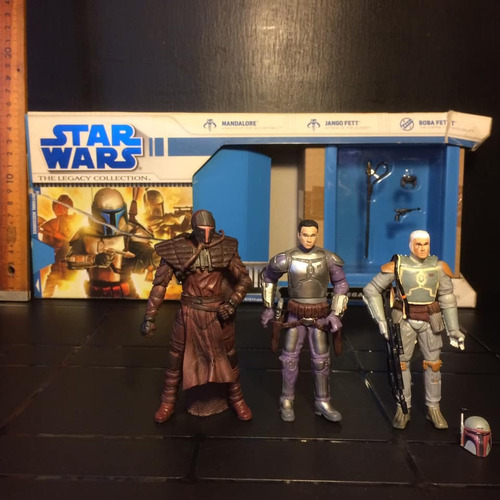 Star Wars Jango Y Boba Fett Mandalore The Fett Legacy 3 Pack