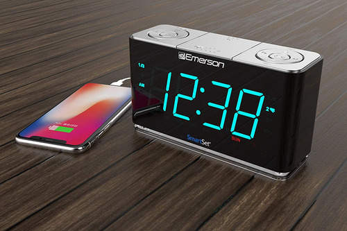 Rádio Despertador +alto-falante Bluetooth