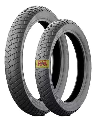 Llantas 90/90-19 + 120/90-17 Michelin Anakee Street Tl