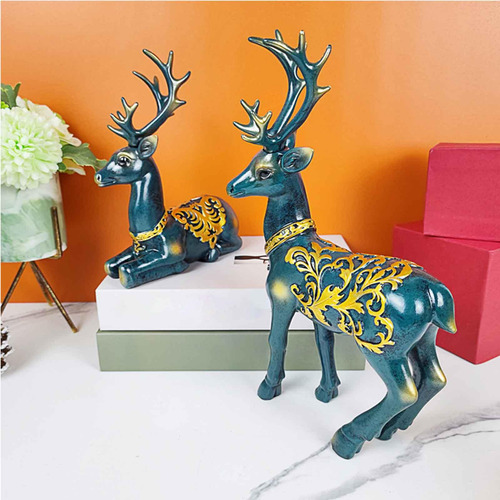 2 Piezas De Figuras De Renos, Manualidades, Arte Para