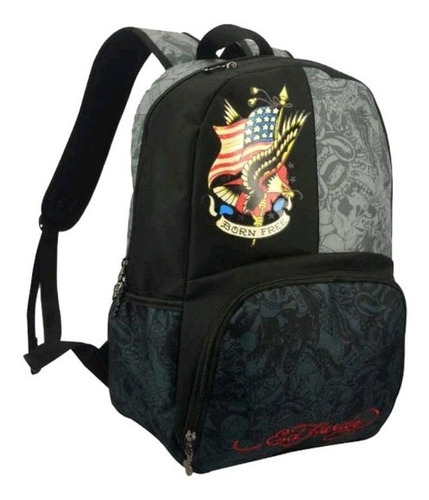 Mochila Ed Hardy Cor Preto