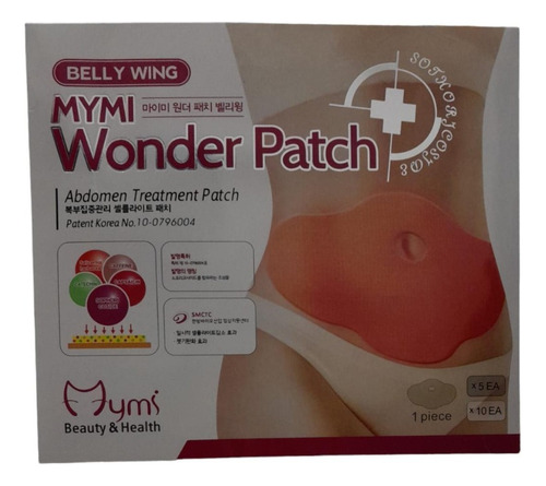 5 Parche Adelgazantes Reafirmante Mymi Wonder Patch Y Regalo