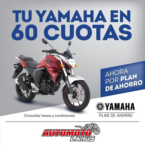 Imagen 1 de 16 de Yamaha Plan Ahorro Fz S V3.0 100% Financiada - Automoto!
