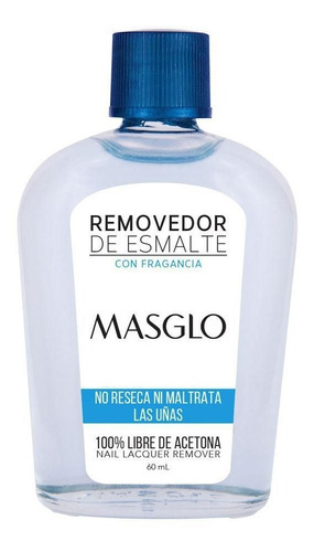 Masglo Removedor De Esmalte Con Fragancia 60ml