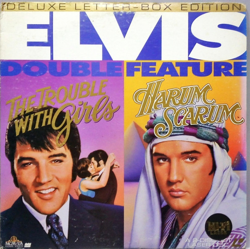 Elvis Presley Ld Double Feature Harum Scarum Imp. 1965 1287
