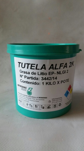 Grasa De Litio Alfa 2 K X 1 Kg