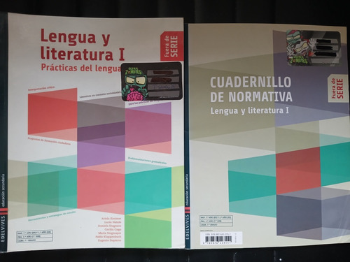 Libro Lengua Y Literatura I Y Cuaderno De Normativa 