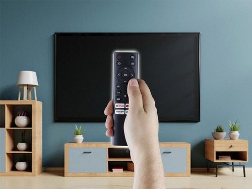 Control Remoto Evl Smart Tv Pantalla Led 4k