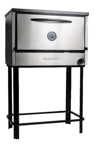 Imagen 4 de 6 de Horno Pizzero 12 Moldes Depaolo Acero Inox + Moldes + Gancho