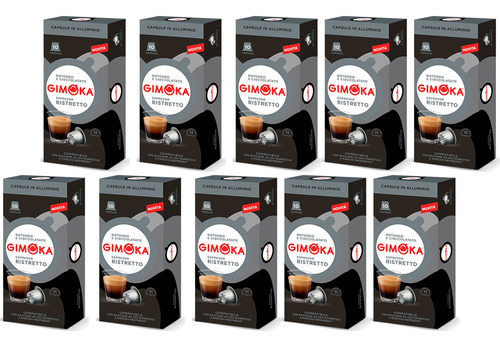 Cápsulas Para Nespresso Gimoka Ristretto X100