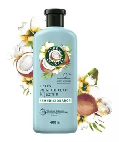 Acondicionador Herbal Essences Agua De Coco Y Jazmín 400 Ml