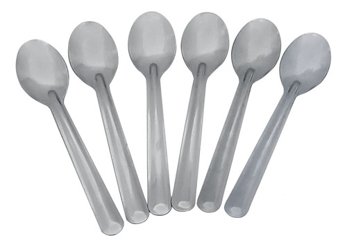 Conjunto Sobremesa 12 Jogo Potes Colher Inox Cozinha