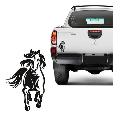 Adesivo Cavalo Country Carro Caminhonete Decorativo