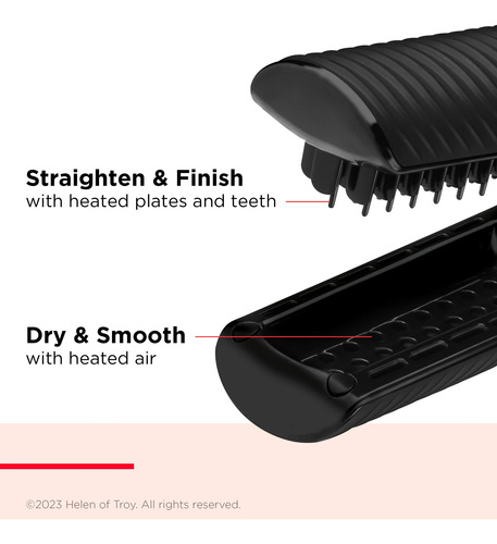 Plancha De Pelo Revlon One-step Air Straight Black