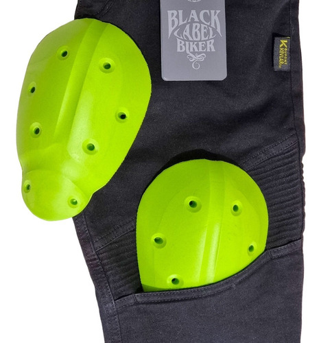 Protecciones Rodilla Black Label Biker Grandes Ce2