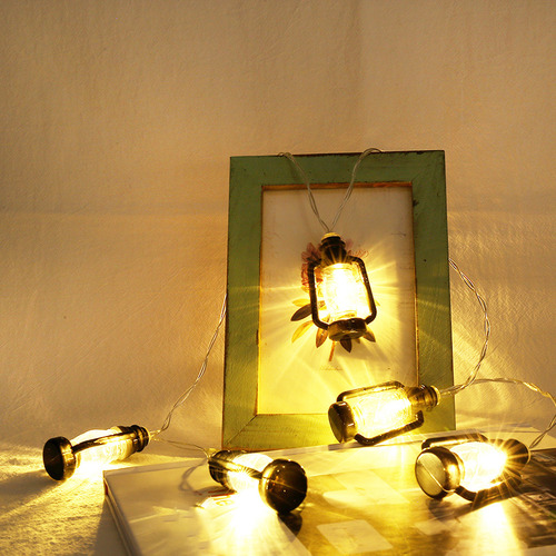 Cadena De Luces Tipo Guirnalda De 1,5 Metros Con 10 Led, 2 P