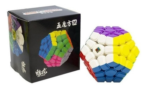 Megaminx Meilong Moyu Magnético Cubo Profesional Color De La Estructura Stickerless