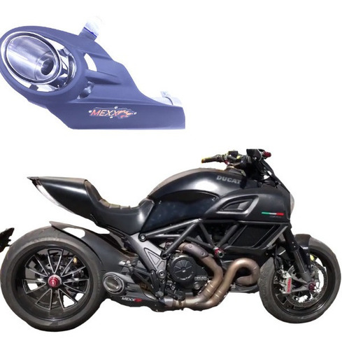 Ponteira Escapamento Esportivo Ducati Diavel Taylormade Mexx