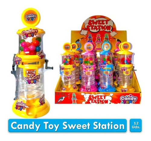 Candy Toy Juguete Sweet Station X12 Uds