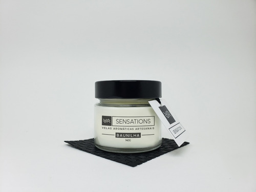 Imagem 6 de 9 de Baunilha - Vela Aromática Perfumada Decorativo 140g