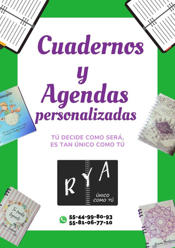 Cuadernos Y Agendas Personalizada