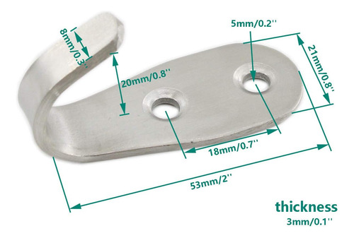 Ulifestar Ganchos Para Toallas De Baño, Ganchos Resistentes