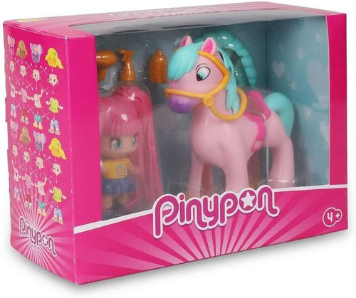 Pinypon Pony Melena Al Viento Con Fig. Gama Pelazo Estilazo