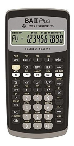 Texbaiiplus - Calculadora Financiera De Texas Instruments Ba