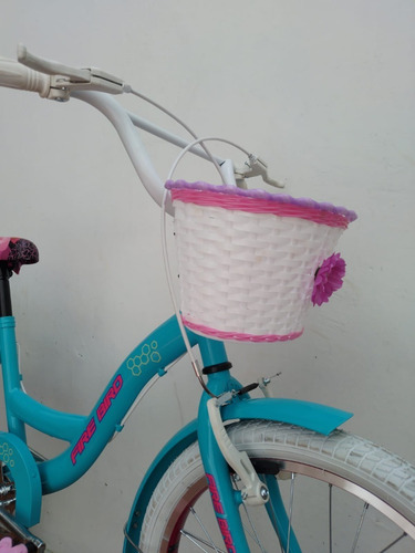Imagen 3 de 3 de Bicicleta Infantil Niña Fire Bird Dreams Rodado 20