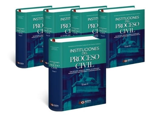 Imagen 1 de 2 de Instituciones Del Proceso Civil 5 Tomo2022 Original