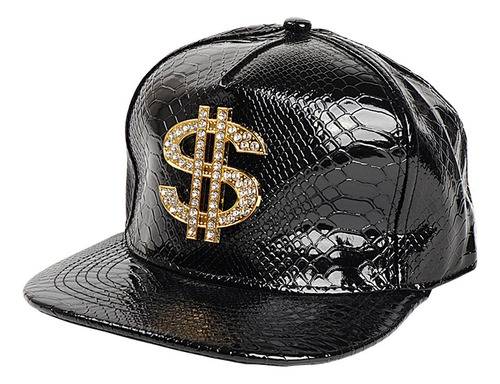 / Sombrero De Béisbol Con Signo De Dólar Sombrero For Rapero