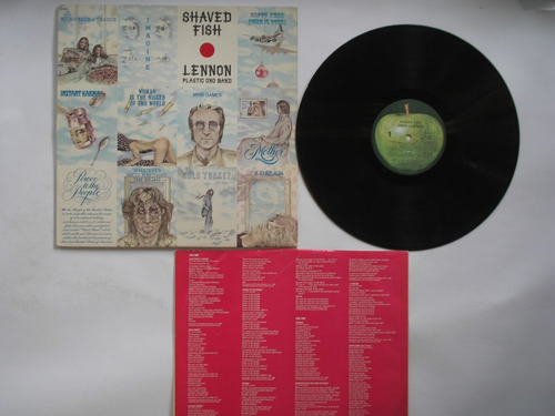 Lp Vinilo John Lennon  Plastic Ono Band Shaved  Ed Usa 1975