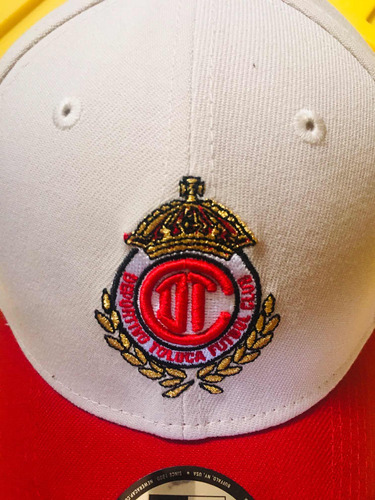 Gorra New Era Deportivo Toluca Fc Cerrada Talla Small-médium