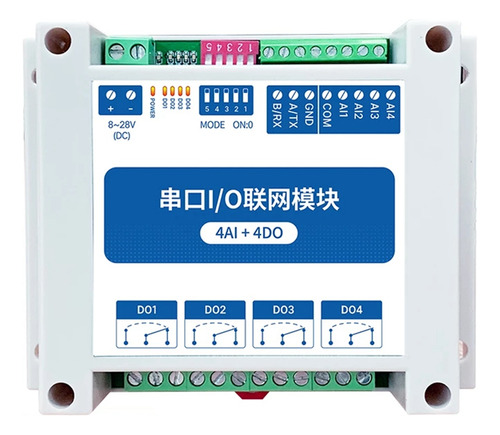 Módulos De Red De E/s Ma01-xacx0440 Ebyte Modbus Rtu Con Ser