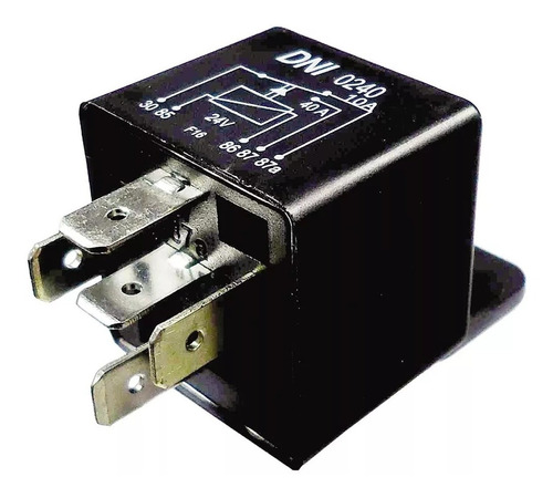 Relé Auxiliar Universal 5 Terminais 24v 40/10a C/sup Dni0240