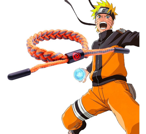 Pulsera Naruto Trenza Ajustable Cosplay Pulsera Anime