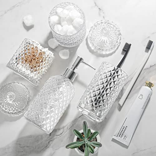Rytoxilo Juego De Accesorios De Baño, Paquete De 4 Juegos Co