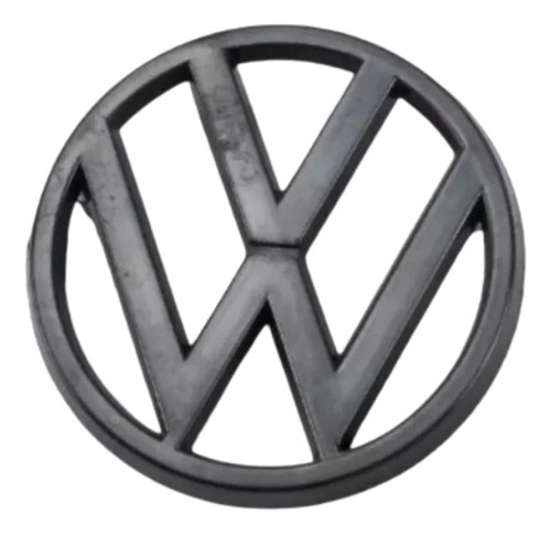 Emblema Volkswagen Dianteiro Preto - Gol 