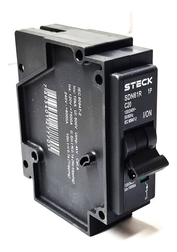 Pastilla Termomagnética Steck Modelo Sdn61r20