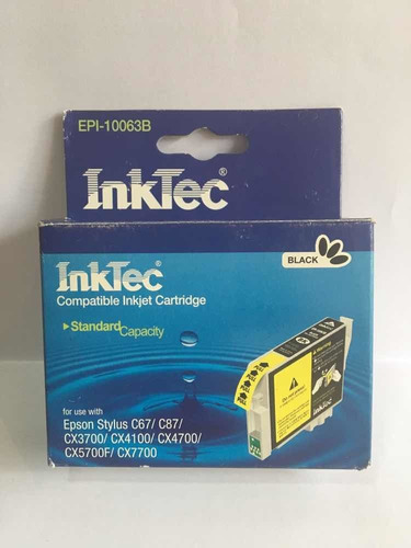 Cartucho Tinta Inktec Epi-10063b  Epson Vence 03 2014