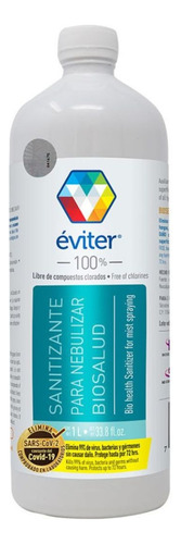 Sanitizante Desinfectante Para Nebulizar Eviter 1 L