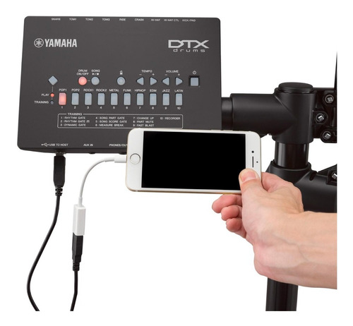Bateria Eletrônica Yamaha Dtx-452 K - Frete Grátis - Com Nf.