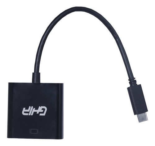 Ghia Adaptador Usb-c Macho - Hdmi Hembra, Negro Adap-12
