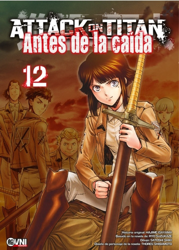 Manga, Attack On Titan: Antes De La Caída Vol. 12 / Ovni 