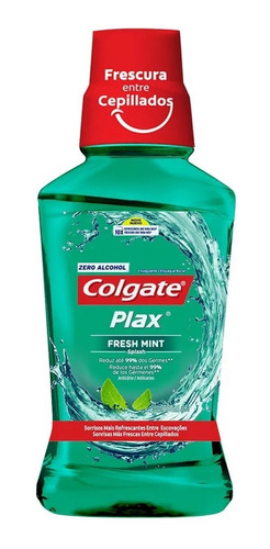 Colgate Enjuague Bucal Plax Fresh Mint S/alcohol 250 Cc